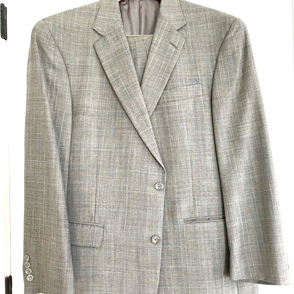 Hart Schaffner Marx Gray Suit